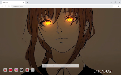Chainsaw Man Girs Live Wallpaper screenshot