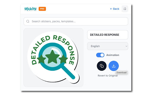 Stickity screenshot