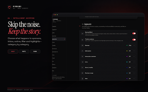 Kiwami – Controls, Notes & Study Tools for YouTube screenshot