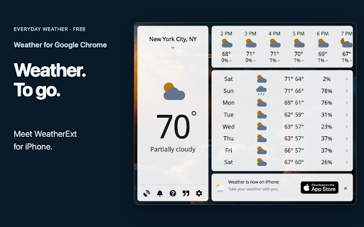 Weather screenshot