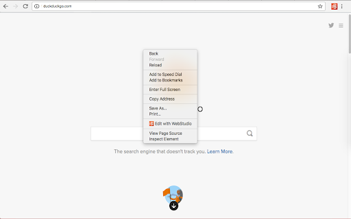 HTML editor WebStudio for Webpages screenshot