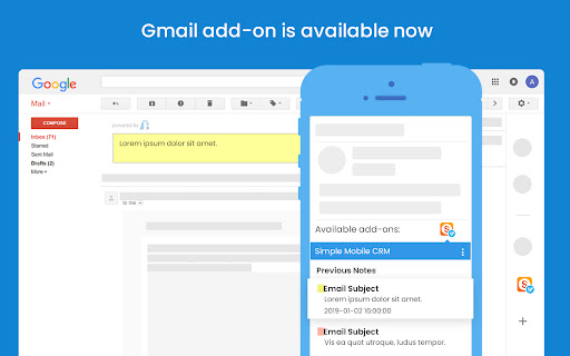 Simple Gmail Notes screenshot