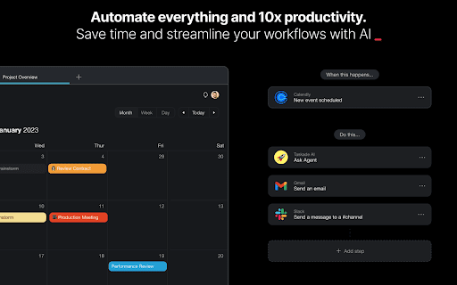 Taskade - AI Agents, Chat Bots, & Task Automation screenshot