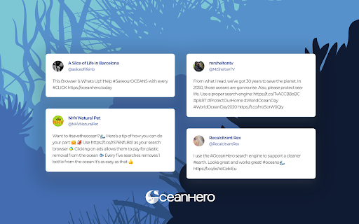 OceanHero: Save Our Oceans by Surfing the Web screenshot