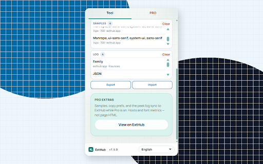 Type Peek screenshot