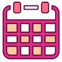 Calendar Clock - New Tab icon