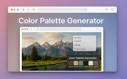 Color Palette Generator screenshot