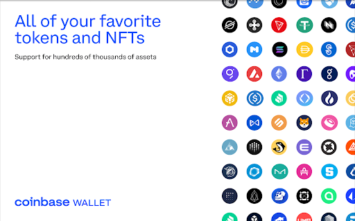Coinbase Wallet extension screenshot