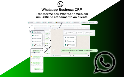 WHATSAPP BUSINESS CRM screenshot