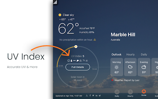 UV Weather screenshot