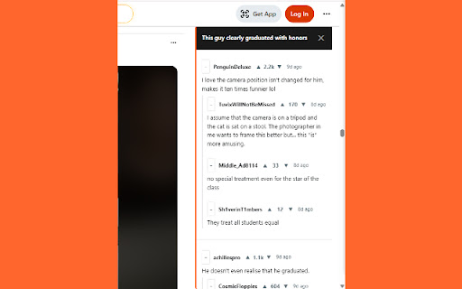 Sidebar Comments for Reddit screenshot