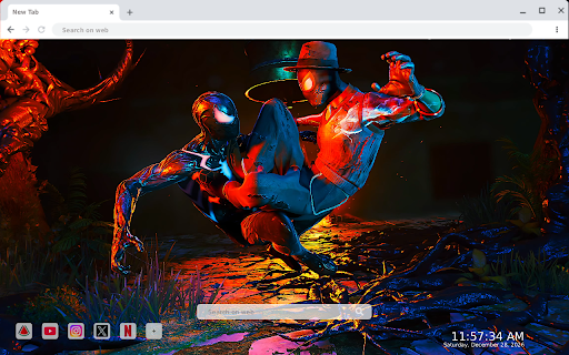 Two Of War Spider Man 2 Live Wallpaper screenshot