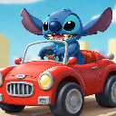 Stitch Driving Car Live Wallpaper icon