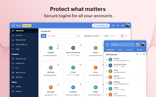 Zoho Vault - Password Manager screenshot
