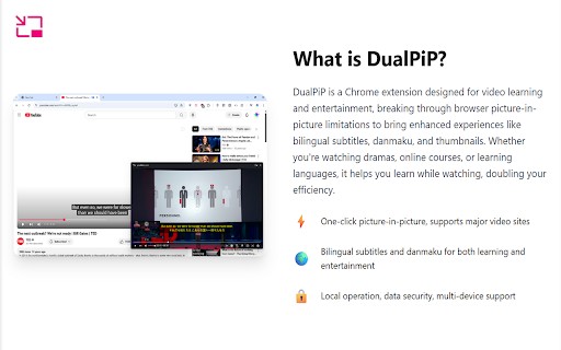 DualPiP – PiP Player | ASR Live Captions · Subtitles & AI Translation screenshot