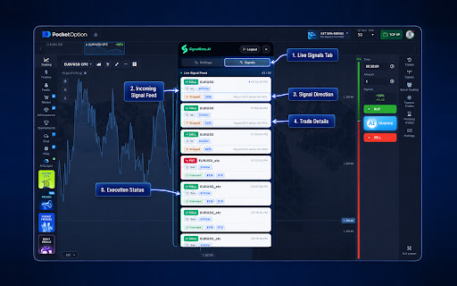PocketOption AI Scalper Robot screenshot