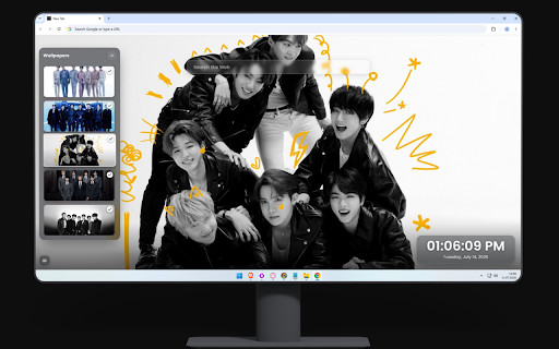 BTS Wallpapers – K-Pop Idol Backgrounds screenshot