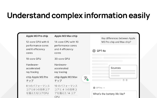 MaxAI: Ask AI anything as you browse (GPT, Gemini, Claude, Grok, etc.) screenshot