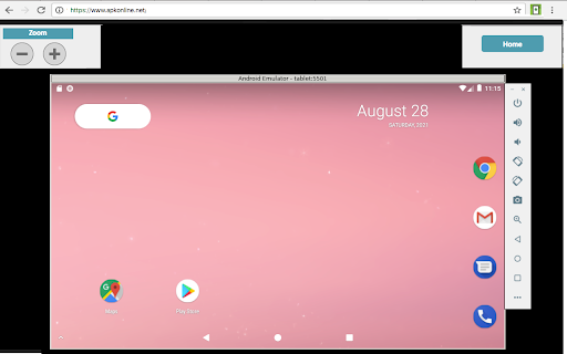 ApkOnline APK manager for Android emulator screenshot
