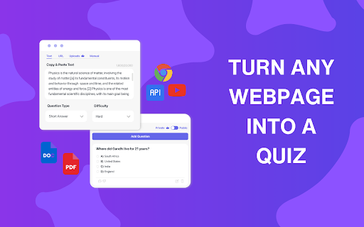 Quizgecko screenshot