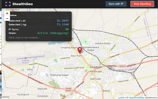 StealthGeo screenshot