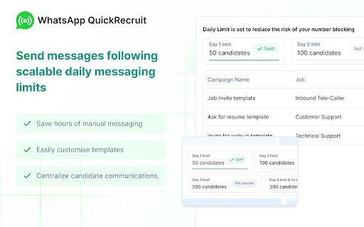 WA Quick Recruit by Job Hai screenshot