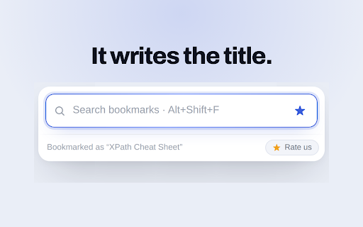 Bookmarks Finder screenshot
