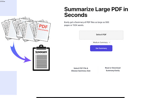 PDF Summarizer screenshot