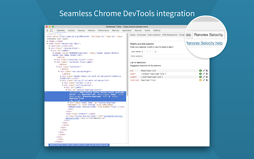 Ranorex Selocity screenshot