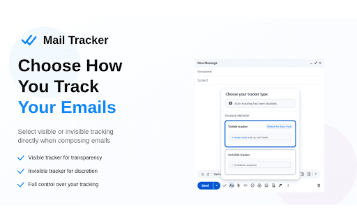 Mail-Tracker screenshot