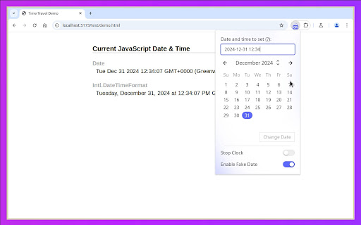 Time Travel screenshot