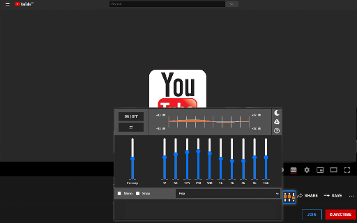 Audio Equalizer for Youtube™ screenshot