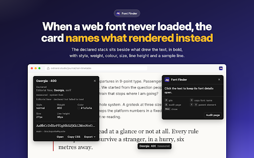 Font Finder & Font Identifier - Detect All Fonts screenshot