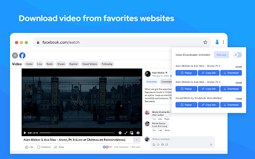 Video Downloader Unlimited screenshot