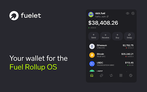 Fuelet Wallet | Fuel screenshot