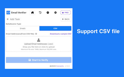 Bulk Email Verifier & Checker screenshot