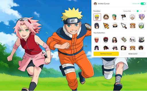 Anime Cursor ★ Custom Cursor for Chrome™ screenshot
