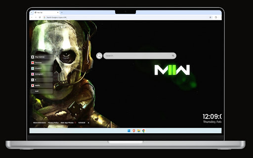 Ghost Modern Warfare Live Wallpaper screenshot