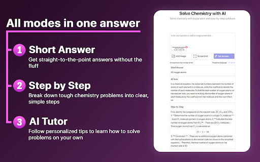 Chemistry AI screenshot