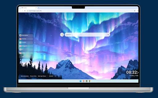 Northern Lights Live Wallpaper screenshot