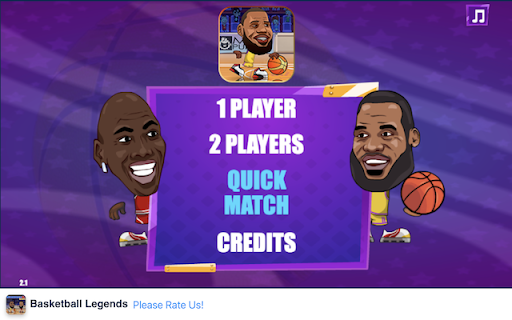 Basketball Legends Unblocked screenshot