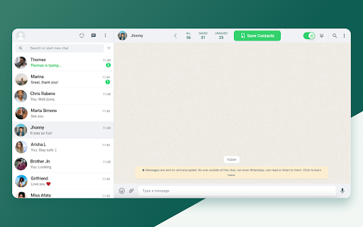 Statfluence screenshot