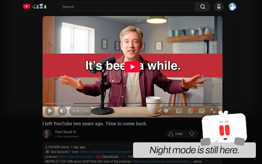 Mono for YouTube screenshot