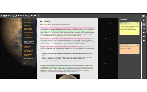 Scrible Extension screenshot