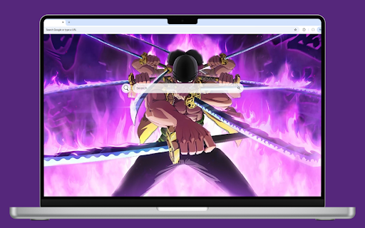 Roronoa Zoro Nine Sword Live Wallpaper screenshot