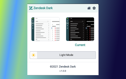 Zendesk Dark Mode screenshot