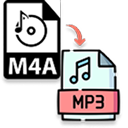 M4A to MP3 icon