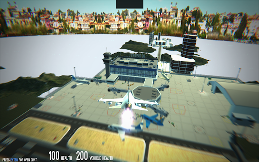 Airplane Simulator-Multiplayer screenshot