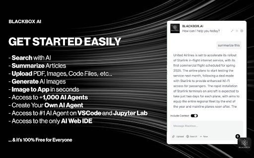 BLACKBOX.AI screenshot