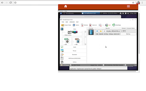 Format Factory online screenshot